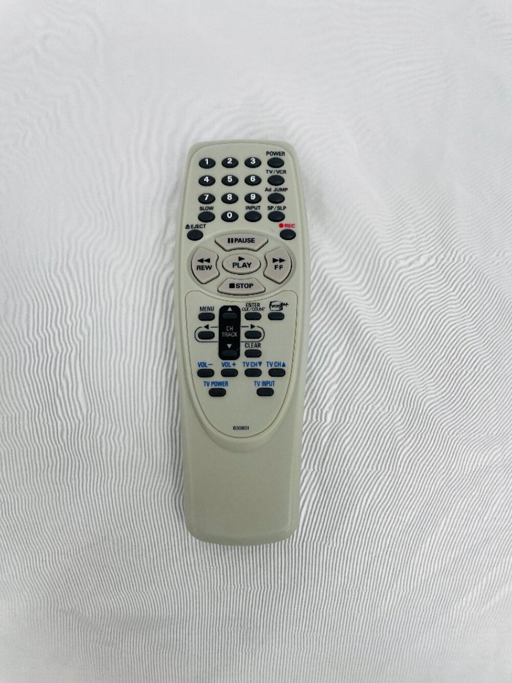 Sanyo B30800 VCR Remote Control